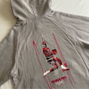 Nike Jordan Flight Tour Hoodie Men XL Heavyweight French Terry Fleece Sweatshirt